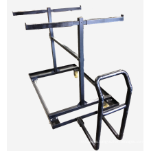 30 Unit Capacity Storage Pushcart for 8 Ft. Steel Barricades